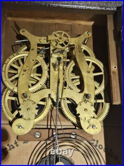 Antique Working 1870's SETH THOMAS 8 Day OGEE'Lyre Movement' Mantel Shelf Clock