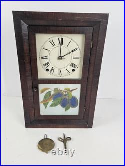 Antique Working 1870's SETH THOMAS 8 Day OGEE'Lyre Movement' Mantel Shelf Clock