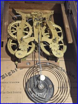 Antique Working 1870's SETH THOMAS 8 Day OGEE'Lyre Movement' Mantel Shelf Clock