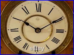 Antique Working 1892 SETH THOMAS Tacoma City Series Walnut Parlor Mantel Clock