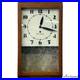 Antique_art_deco_style_Seth_Thomas_oak_wall_clock_regulator_working_school_01_qwy
