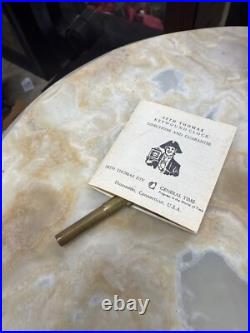 Antique art deco style Seth Thomas oak wall clock regulator working school