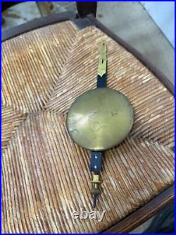 Antique art deco style Seth Thomas oak wall clock regulator working school