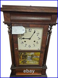 Antique mid 1800s Seth Thomas ROSEWOOD OGEE Mantle