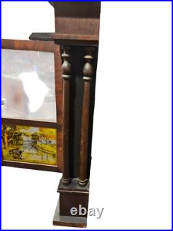 Antique mid 1800s Seth Thomas ROSEWOOD OGEE Mantle