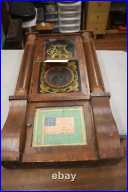 Antique mid 1800s Seth Thomas ROSEWOOD triple OGEE Mantle Antique mid 1800s Seth Thomas ROSEWOOD triple OGEE Mantle