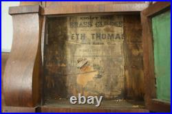 Antique mid 1800s Seth Thomas ROSEWOOD triple OGEE Mantle Antique mid 1800s Seth Thomas ROSEWOOD triple OGEE Mantle