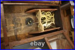 Antique mid 1800s Seth Thomas ROSEWOOD triple OGEE Mantle Antique mid 1800s Seth Thomas ROSEWOOD triple OGEE Mantle