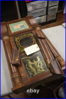 Antique mid 1800s Seth Thomas ROSEWOOD triple OGEE Mantle Antique mid 1800s Seth Thomas ROSEWOOD triple OGEE Mantle