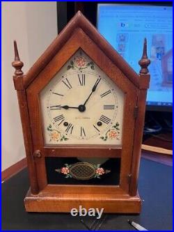 Antique seth thomas adamantine mantle clock