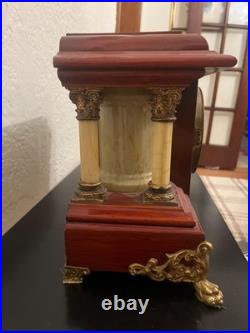 Antique seth thomas mantle clock patented 1880 with key