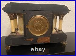 Antique seth thomas mantle clock patented 1880 with key