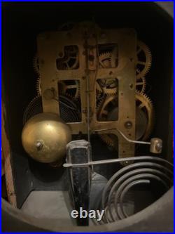 Antique seth thomas mantle clock patented 1880 with key