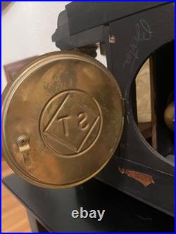 Antique seth thomas mantle clock patented 1880 with key