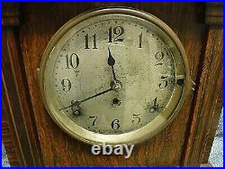 Antique seth thomas sonora chimes clock 4 bells runs great been serviced