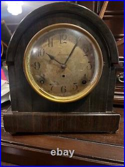 Antique vintage seth thomas mantle clock