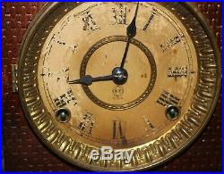 Antiques Us Made Seth Thmas Mantel Clock, Runnng