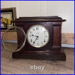 Beautiful Antique Seth Thomas Rosewood Mantle Clock 1920s