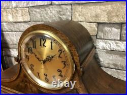 Beautiful Rare Antique Seth Thomas Walnut Westminster Chime 99mantle Clock Vtg