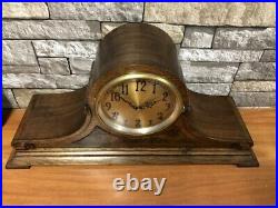 Beautiful Rare Antique Seth Thomas Walnut Westminster Chime 99mantle Clock Vtg