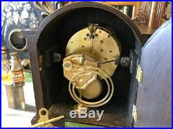 Beautiful Rare Lawrence 1928 Antique Seth Thomas Mahogany Mantle Chime Clock