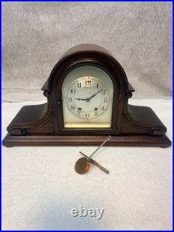 Beautiful Seth Thomas Mantel Mantle Pembroke Ships Bell Clock 1/2 Hour Ca 1921