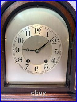 Beautiful Seth Thomas Mantel Mantle Pembroke Ships Bell Clock 1/2 Hour Ca 1921