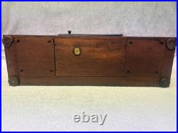 Beautiful Seth Thomas Mantel Mantle Pembroke Ships Bell Clock 1/2 Hour Ca 1921