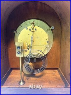 Beautiful Seth Thomas Mantel Mantle Pembroke Ships Bell Clock 1/2 Hour Ca 1921