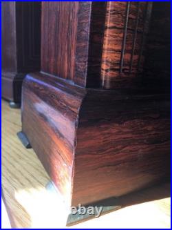 Beautiful Seth Thomas Rosewood Adamantine Scarce 1/2 hour bell strike VIDEO