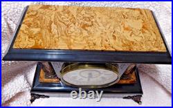 Beautiful Vintage Seth Thomas Adamantine Clock. Late 1800s SERVICED