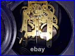 Beautiful Vintage Seth Thomas Adamantine Clock. Late 1800s SERVICED