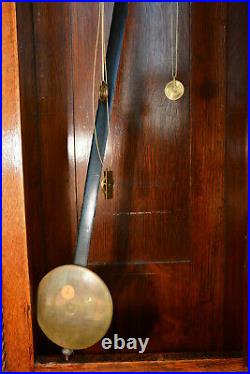 C007 Seth Thomas Tall Case Grandfather Clock- Local Pickup Only