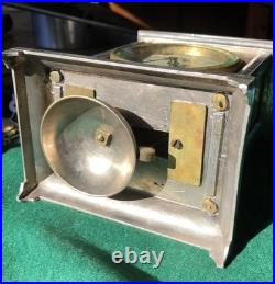 C. 1899 Extremely rare and complete working? Seth Thomas Carriage Alarm Clock C. 1899 Extremely rare and complete working? Seth Thomas Carriage Alarm Clock