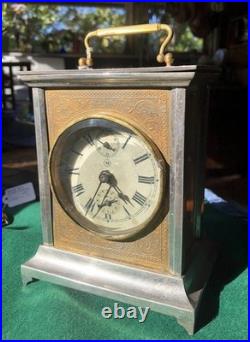 C. 1899 Extremely rare and complete working? Seth Thomas Carriage Alarm Clock C. 1899 Extremely rare and complete working? Seth Thomas Carriage Alarm Clock