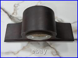 Circa 1920 Seth Thomas No. 120 8 Day Time & Strike Mahogany Tambour Mantle Clock