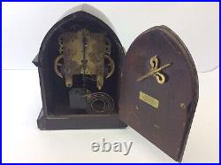 Classic Antique Seth Thomas Beehive Running Clock with Pendulum & Key