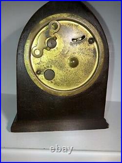 Clock Seth Thomas 8 day clock Como Style 5 inch Antique