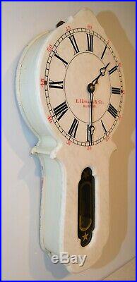 E Howard Marble Number 28 1880 Antique Regulator Clock All Original
