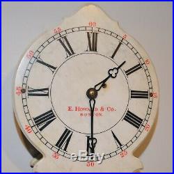 E Howard Marble Number 28 1880 Antique Regulator Clock All Original