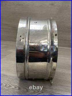 Early Antique Seth Thomas Maritime Ships Clock Nickel Finish Working