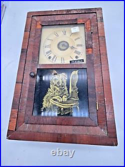 Early Seth Thomas Clock, Not Tested, For Repair or Parts (0129) Early Seth Thomas Clock, Not Tested, For Repair or Parts (0129)