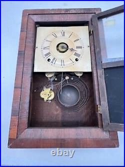 Early Seth Thomas Clock, Not Tested, For Repair or Parts (0129) Early Seth Thomas Clock, Not Tested, For Repair or Parts (0129)