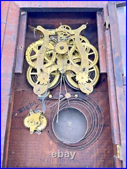 Early Seth Thomas Clock, Not Tested, For Repair or Parts (0129) Early Seth Thomas Clock, Not Tested, For Repair or Parts (0129)