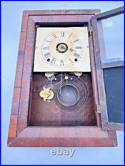 Early Seth Thomas Clock, Not Tested, For Repair or Parts (0129) Early Seth Thomas Clock, Not Tested, For Repair or Parts (0129)