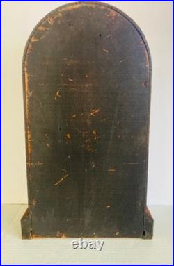 Early Seth Thomas Mantel Clock Key Wind Pendulum Movement Working Condition