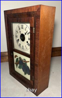 Early Seth Thomas Miniature ROSEWOOD OGEE Mantle Parlor Cottage Clock Early Seth Thomas Miniature ROSEWOOD OGEE Mantle Parlor Cottage Clock