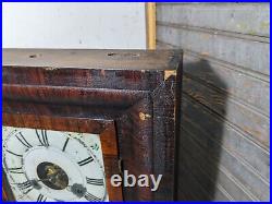For parts Antique Seth Thomas Ogee Clock Weight Driven B