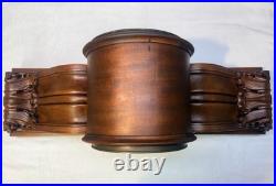 GORGEOUS SETH THOMAS CLOCK TAMBOUR MODEL Ca. 1915 REBUILT, ANTIQUE AND SCARCE