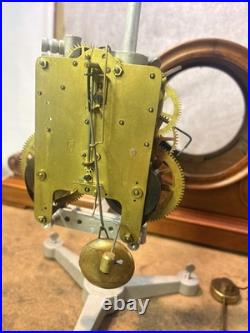 GORGEOUS SETH THOMAS CLOCK TAMBOUR MODEL Ca. 1915 REBUILT, ANTIQUE AND SCARCE